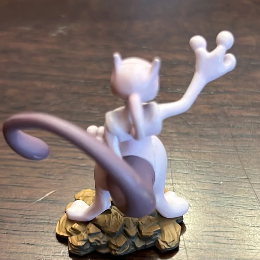Vintage TOMY Pokemon - MEWTWO Figure Rare Pokemon Cake Topper Figure 90's